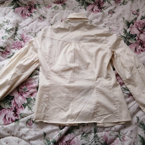 Fancy Bloom Sleeve (feels 1800s) Shirt - Picture 2 of 2